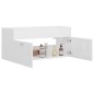 Waschbeckenunterschrank Hochglanz-Weiß 100x38,5x46 cm Waschbeckenunterschrank Hochglanz-Weiß 100x38,5x46 cm