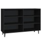 vidaXL Sideboard Schwarz 103,5x35x70 cm Holzwerkstoff vidaXL Sideboard Schwarz 103,5x35x70 cm Holzwerkstoff