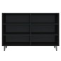 vidaXL Sideboard Schwarz 103,5x35x70 cm Holzwerkstoff vidaXL Sideboard Schwarz 103,5x35x70 cm Holzwerkstoff