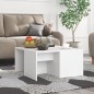 Couchtische 4 Stk. Weiß 33x33x33 cm Holzwerkstoff Couchtische 4 Stk. Weiß 33x33x33 cm Holzwerkstoff