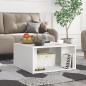 Couchtische 4 Stk. Weiß 33x33x33 cm Holzwerkstoff Couchtische 4 Stk. Weiß 33x33x33 cm Holzwerkstoff