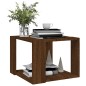 Couchtisch Braun Eichen-Optik 40x40x30 cm Holzwerkstoff Couchtisch Braun Eichen-Optik 40x40x30 cm Holzwerkstoff