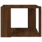 Couchtisch Braun Eichen-Optik 40x40x30 cm Holzwerkstoff Couchtisch Braun Eichen-Optik 40x40x30 cm Holzwerkstoff
