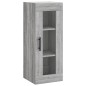 Highboard Grau Sonoma 34,5x34x180 cm Holzwerkstoff Highboard Grau Sonoma 34,5x34x180 cm Holzwerkstoff