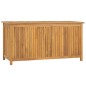 vidaXL Gartenbox 114x50x58 cm Massivholz Teak vidaXL Gartenbox 114x50x58 cm Massivholz Teak