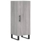 Highboard Grau Sonoma 34,5x34x180 cm Holzwerkstoff Highboard Grau Sonoma 34,5x34x180 cm Holzwerkstoff