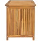 vidaXL Gartenbox 114x50x58 cm Massivholz Teak vidaXL Gartenbox 114x50x58 cm Massivholz Teak