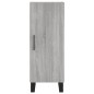 Highboard Grau Sonoma 34,5x34x180 cm Holzwerkstoff Highboard Grau Sonoma 34,5x34x180 cm Holzwerkstoff