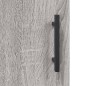 Highboard Grau Sonoma 34,5x34x180 cm Holzwerkstoff Highboard Grau Sonoma 34,5x34x180 cm Holzwerkstoff