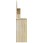vidaXL Schminktisch mit Spiegel Sonoma-Eiche 86,5x35x136 cm vidaXL Schminktisch mit Spiegel Sonoma-Eiche 86,5x35x136 cm