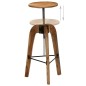 Barhocker 2 Stk. Akazie Massivholz Barhocker 2 Stk. Akazie Massivholz