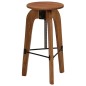 Barhocker 2 Stk. Akazie Massivholz Barhocker 2 Stk. Akazie Massivholz