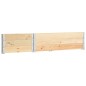 Paletten-Aufsatzrahmen 3 Stk. 50×150 cm Kiefern-Massivholz Paletten-Aufsatzrahmen 3 Stk. 50×150 cm Kiefern-Massivholz