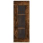 Highboard Räuchereiche 34,5x34x180 cm Holzwerkstoff Highboard Räuchereiche 34,5x34x180 cm Holzwerkstoff