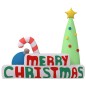 Aufblasbare Weihnachtsdekoration Merry Christmas mit LEDs 197cm Aufblasbare Weihnachtsdekoration Merry Christmas mit LEDs 197cm