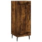 Highboard Räuchereiche 34,5x34x180 cm Holzwerkstoff Highboard Räuchereiche 34,5x34x180 cm Holzwerkstoff