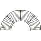 Garten-Baumbank Halbrund 160 cm Stahl Garten-Baumbank Halbrund 160 cm Stahl
