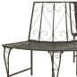 Garten-Baumbank Halbrund 160 cm Stahl Garten-Baumbank Halbrund 160 cm Stahl