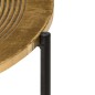 Tisch-Set 2-tlg. MDF mit Messingbeschichtung Tisch-Set 2-tlg. MDF mit Messingbeschichtung