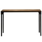 Esszimmertisch Raues Mango-Massivholz und Stahl 120 cm Esszimmertisch Raues Mango-Massivholz und Stahl 120 cm