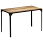 Esszimmertisch Raues Mango-Massivholz und Stahl 120 cm Esszimmertisch Raues Mango-Massivholz und Stahl 120 cm