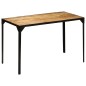 Esszimmertisch Raues Mango-Massivholz und Stahl 120 cm Esszimmertisch Raues Mango-Massivholz und Stahl 120 cm
