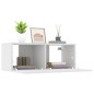 TV-Schränke 2 Stk. Weiß 80x30x30 cm Holzwerkstoff TV-Schränke 2 Stk. Weiß 80x30x30 cm Holzwerkstoff