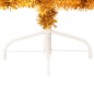 Künstlicher Halb-Weihnachtsbaum mit Ständer Gold 120 cm PVC Künstlicher Halb-Weihnachtsbaum mit Ständer Gold 120 cm PVC