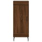 Highboard Braun Eichen-Optik 34,5x34x180 cm Holzwerkstoff Highboard Braun Eichen-Optik 34,5x34x180 cm Holzwerkstoff