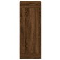Highboard Braun Eichen-Optik 34,5x34x180 cm Holzwerkstoff Highboard Braun Eichen-Optik 34,5x34x180 cm Holzwerkstoff