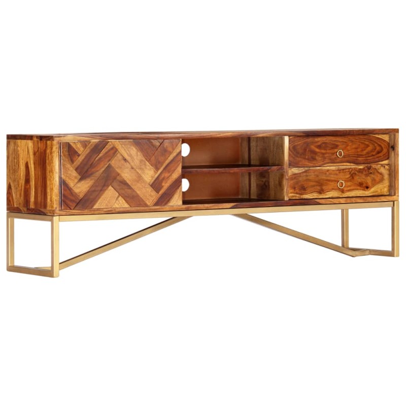 TV-Schrank 140 x 30 x 45 cm Massivholz TV-Schrank 140 x 30 x 45 cm Massivholz