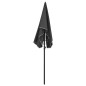 Sonnenschirm mit Mast 200x130 cm Anthrazit Sonnenschirm mit Mast 200x130 cm Anthrazit