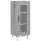 Highboard Grau Sonoma 34,5x34x180 cm Holzwerkstoff Highboard Grau Sonoma 34,5x34x180 cm Holzwerkstoff