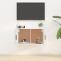 TV-Wandschrank Weiß 80x34,5x40 cm TV-Wandschrank Weiß 80x34,5x40 cm
