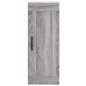 Highboard Grau Sonoma 34,5x34x180 cm Holzwerkstoff Highboard Grau Sonoma 34,5x34x180 cm Holzwerkstoff