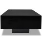 vidaXL Couchtisch Hochglanz Schwarz vidaXL Couchtisch Hochglanz Schwarz