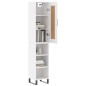 vidaXL Highboard Weiß 34,5x34x180 cm Holzwerkstoff vidaXL Highboard Weiß 34,5x34x180 cm Holzwerkstoff