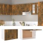 vidaXL Hängeschrank Räuchereiche 60x31x40 cm Holzwerkstoff vidaXL Hängeschrank Räuchereiche 60x31x40 cm Holzwerkstoff