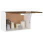 vidaXL Hängeschrank Räuchereiche 60x31x40 cm Holzwerkstoff vidaXL Hängeschrank Räuchereiche 60x31x40 cm Holzwerkstoff