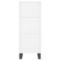 vidaXL Highboard Weiß 34,5x34x180 cm Holzwerkstoff vidaXL Highboard Weiß 34,5x34x180 cm Holzwerkstoff
