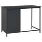 Schreibtisch Industrie-Stil Schubladen Anthrazit 105x52x75 cm Schreibtisch Industrie-Stil Schubladen Anthrazit 105x52x75 cm