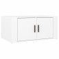 vidaXL Couchtisch Weiß 80x50x36 cm Holzwerkstoff vidaXL Couchtisch Weiß 80x50x36 cm Holzwerkstoff