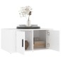 vidaXL Couchtisch Weiß 80x50x36 cm Holzwerkstoff vidaXL Couchtisch Weiß 80x50x36 cm Holzwerkstoff