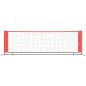 Tennisnetz Schwarz und Rot 300x100x87 cm Polyester Tennisnetz Schwarz und Rot 300x100x87 cm Polyester