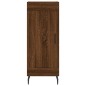 Highboard Braun Eichen-Optik 34,5x34x180 cm Holzwerkstoff Highboard Braun Eichen-Optik 34,5x34x180 cm Holzwerkstoff