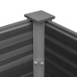 Garten-Hochbeet WPC 150 x 50 x 54 cm Grau Garten-Hochbeet WPC 150 x 50 x 54 cm Grau