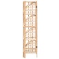 Eckregal Zedernholz 27x27x110 cm Eckregal Zedernholz 27x27x110 cm