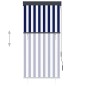 Außenrollo 80 x 250 cm Blau und Weiß Außenrollo 80 x 250 cm Blau und Weiß