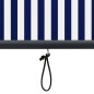 Außenrollo 80 x 250 cm Blau und Weiß Außenrollo 80 x 250 cm Blau und Weiß