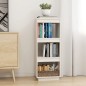 Bücherregal/Raumteiler Weiß 40x35x103 cm Massivholz Kiefer Bücherregal/Raumteiler Weiß 40x35x103 cm Massivholz Kiefer